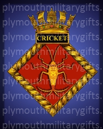 HMS Cricket Magnet